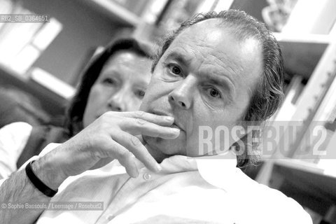 Philippe Djian, 15 juin 2007  ©Sophie Bassouls/Leemage/Rosebud2