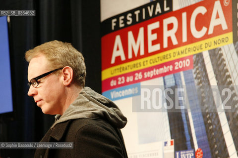 Bret Easton Ellis, le 24 septembre 2010  ©Sophie Bassouls/Leemage/Rosebud2