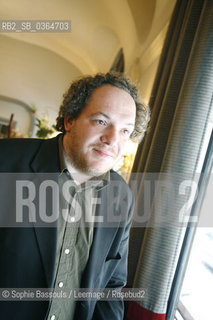 Mathias Enard, 12 novembre 2008  ©Sophie Bassouls/Leemage/Rosebud2