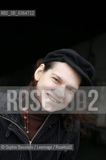 Portrait de Asli Erdogan, photos prises a Saint-Nazaire (Saint Nazaire, France) dans lancienne base des sous-marins allemands, le 21/11/2009  ©Sophie Bassouls/Leemage/Rosebud2