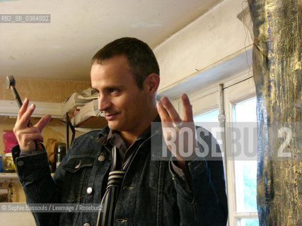 Benjamin Levesque, 8 octobre 2004  ©Sophie Bassouls/Leemage/Rosebud2