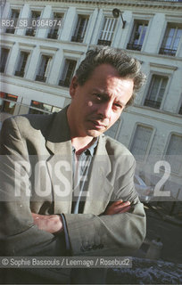 Gregoire Bouillier, 24 avril 2004  ©Sophie Bassouls/Leemage/Rosebud2