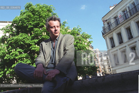 Gregoire Bouillier, 24 avril 2004  ©Sophie Bassouls/Leemage/Rosebud2