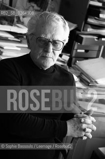 Leonardo Cremonini, 4 avril 2006  ©Sophie Bassouls/Leemage/Rosebud2