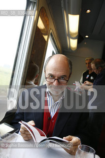 Pierre Assouline, 27 octobre 2007  ©Sophie Bassouls/Leemage/Rosebud2