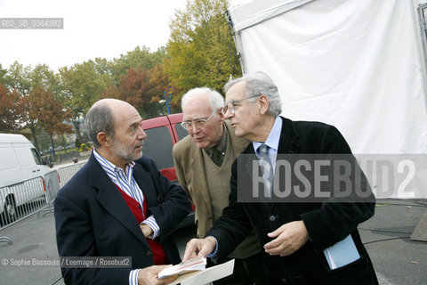 Pierre Assouline, 27 octobre 2007  ©Sophie Bassouls/Leemage/Rosebud2