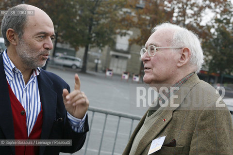 Pierre Assouline, 27 octobre 2007  ©Sophie Bassouls/Leemage/Rosebud2