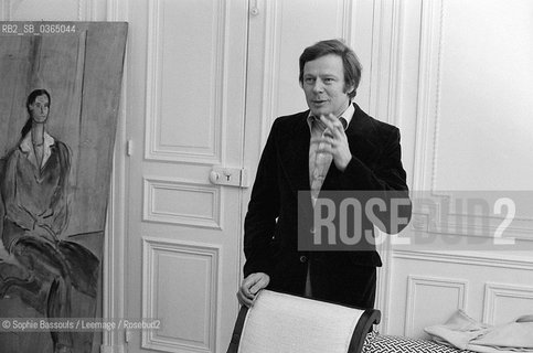 Portrait of Jean-Marie (Jean Marie) Benoist, le 15 septembre 1980  ©Sophie Bassouls/Leemage/Rosebud2