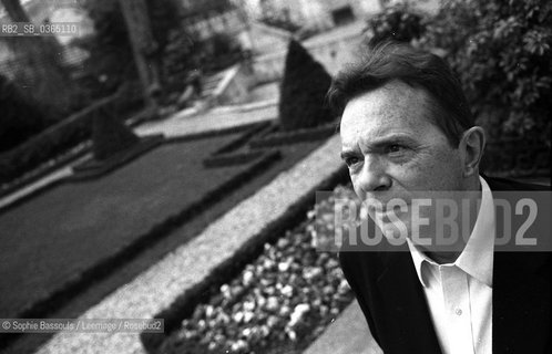 Michel Braudeau, 4 fevrier 2004  ©Sophie Bassouls/Leemage/Rosebud2