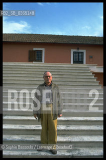 Portrait of Sylvano Bussotti, le 27 avril 1999  ©Sophie Bassouls/Leemage/Rosebud2