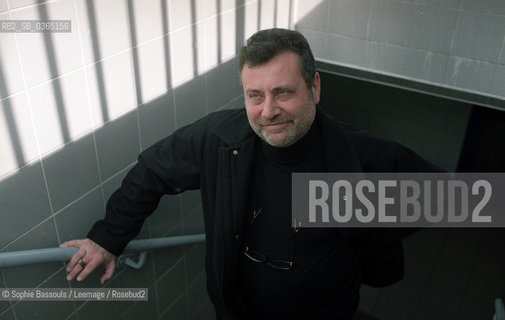 Massimo Carlotto, 21 mars 2004  ©Sophie Bassouls/Leemage/Rosebud2