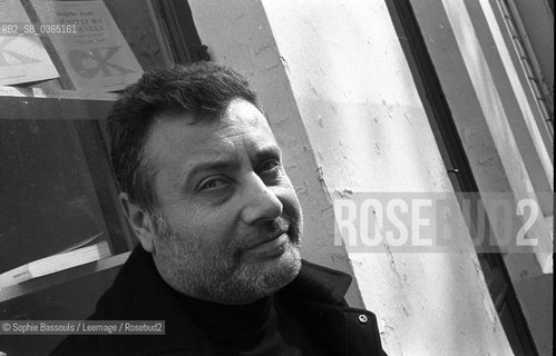 Massimo Carlotto, 21 mars 2004  ©Sophie Bassouls/Leemage/Rosebud2