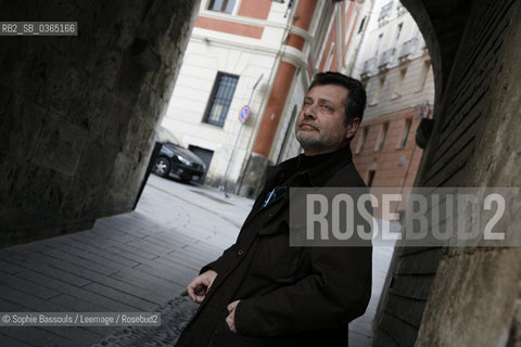 Massimo Carlotto, 24 fevrier 2006  ©Sophie Bassouls/Leemage/Rosebud2