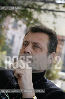 Massimo Carlotto, 24 fevrier 2006  ©Sophie Bassouls/Leemage/Rosebud2