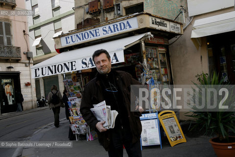 Massimo Carlotto, 24 fevrier 2006  ©Sophie Bassouls/Leemage/Rosebud2