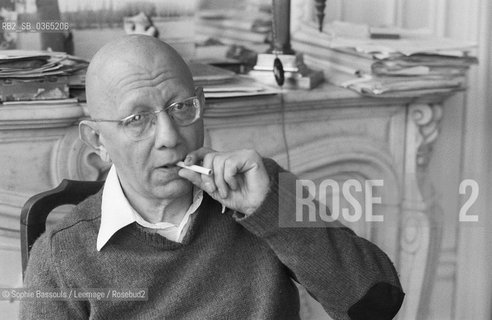 Portrait of Cornelius Castoriadis at Paris, le 7 avril 1981  ©Sophie Bassouls/Leemage/Rosebud2