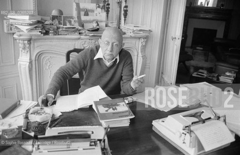 Portrait of Cornelius Castoriadis at Paris, le 7 avril 1981  ©Sophie Bassouls/Leemage/Rosebud2