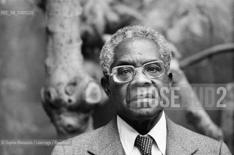 Portrait of Aime Cesaire at Paris, le 11 janvier 1982  ©Sophie Bassouls/Leemage/Rosebud2