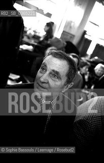 Jean Chalon, 25 janvier 2005  ©Sophie Bassouls/Leemage/Rosebud2