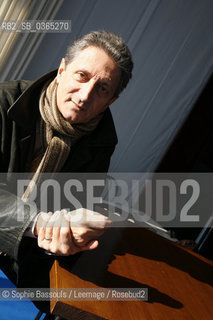 Gerard De Cortanze, 27 octobre 2007  ©Sophie Bassouls/Leemage/Rosebud2