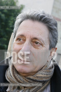 Gerard De Cortanze, 27 octobre 2007  ©Sophie Bassouls/Leemage/Rosebud2