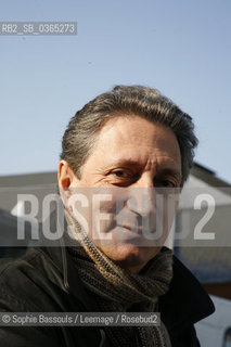 Gerard De Cortanze, 27 octobre 2007  ©Sophie Bassouls/Leemage/Rosebud2