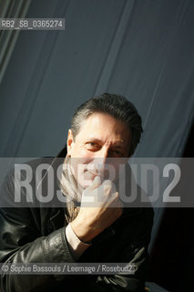 Gerard De Cortanze, 27 octobre 2007  ©Sophie Bassouls/Leemage/Rosebud2