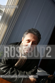 Gerard De Cortanze, 27 octobre 2007  ©Sophie Bassouls/Leemage/Rosebud2