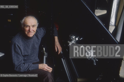 Portrait of Robert Doisneau at Montrouge, France, le 7 fevrier 1989  ©Sophie Bassouls/Leemage/Rosebud2