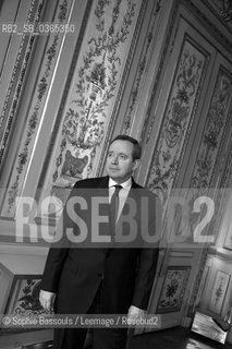 Renaud Donnedieu De Vabres, 26 fevrier 2007  ©Sophie Bassouls/Leemage/Rosebud2