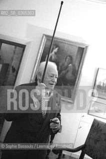 Maurice Druon, 12 fevrier 2007  ©Sophie Bassouls/Leemage/Rosebud2