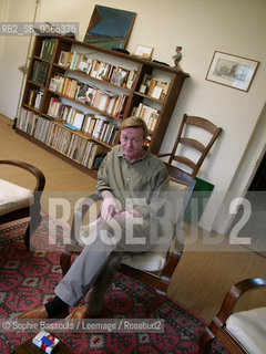 Jean Echenoz, 6 janvier 2006  ©Sophie Bassouls/Leemage/Rosebud2