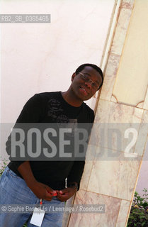 Romuald Fonkoua, 25 novembre 2006  ©Sophie Bassouls/Leemage/Rosebud2