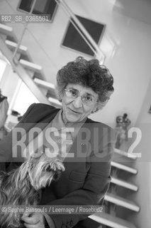 Antoinette Fouque, 3 octobre 2009  ©Sophie Bassouls/Leemage/Rosebud2