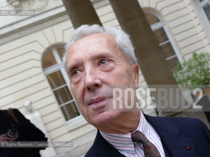 Marc Fumaroli, 27 novembre 2004  ©Sophie Bassouls/Leemage/Rosebud2