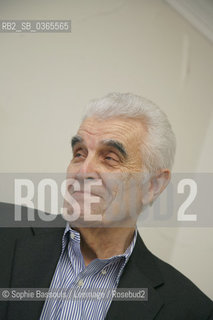 Rene Girard, 11 octobre 2007  ©Sophie Bassouls/Leemage/Rosebud2