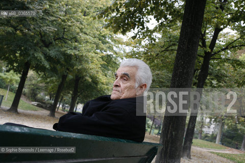 Rene Girard, 11 octobre 2007  ©Sophie Bassouls/Leemage/Rosebud2