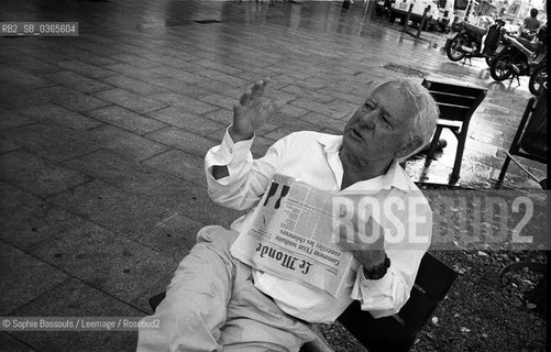 Francisco Gonzalez Lesdema, 16 juin 2005  ©Sophie Bassouls/Leemage/Rosebud2