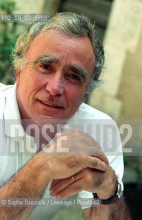 Jean-Claude Guillebaud, 23 juillet 2002  ©Sophie Bassouls/Leemage/Rosebud2