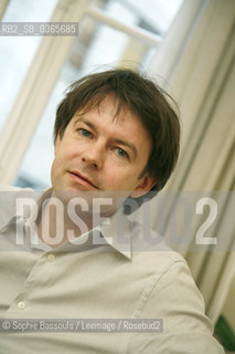 Yannick Haenel, 9 juillet 2007  ©Sophie Bassouls/Leemage/Rosebud2