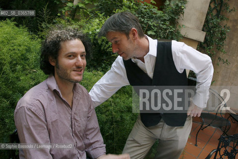 Tobias Hill, 16 juin 2007  ©Sophie Bassouls/Leemage/Rosebud2