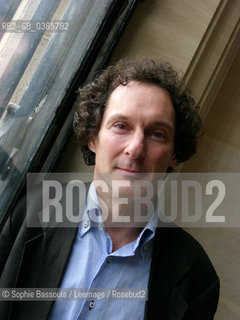 David Homel, 16 octobre 2004  ©Sophie Bassouls/Leemage/Rosebud2