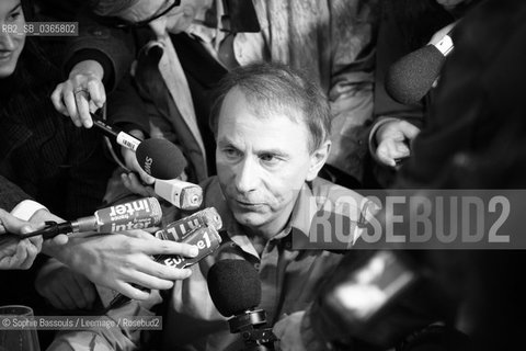 Michel Houellebecq, le 8 novembre 2010  ©Sophie Bassouls/Leemage/Rosebud2