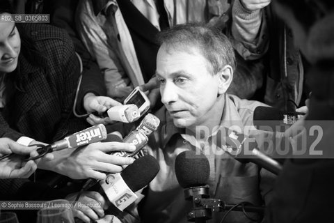 Michel Houellebecq, le 8 novembre 2010  ©Sophie Bassouls/Leemage/Rosebud2