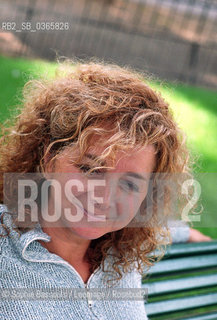 Sophie Jabes, 3 septembre 2004  ©Sophie Bassouls/Leemage/Rosebud2