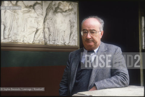 Portrait of Jean Raymond at Paris, le 29 janvier 1986  ©Sophie Bassouls/Leemage/Rosebud2