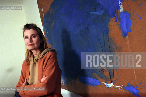 Elfriede Jelinek, 24 fevrier 2003  ©Sophie Bassouls/Leemage/Rosebud2