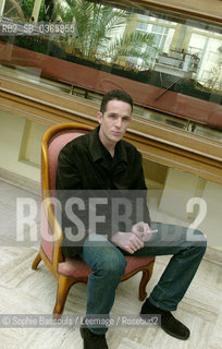 Alexandre Kauffmann, 29 mai 2004  ©Sophie Bassouls/Leemage/Rosebud2