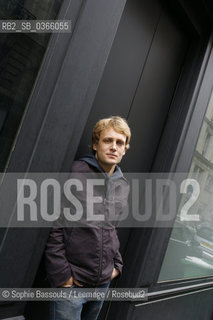 Benjamin Kunkel, 3 octobre 2006  ©Sophie Bassouls/Leemage/Rosebud2