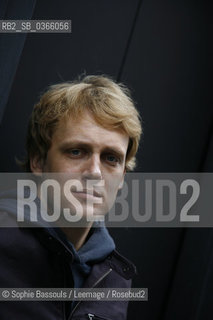 Benjamin Kunkel, 3 octobre 2006  ©Sophie Bassouls/Leemage/Rosebud2